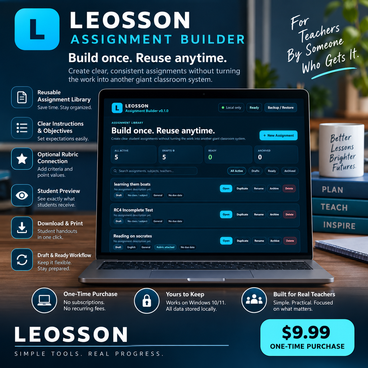 LEOSSON Assignment Builder