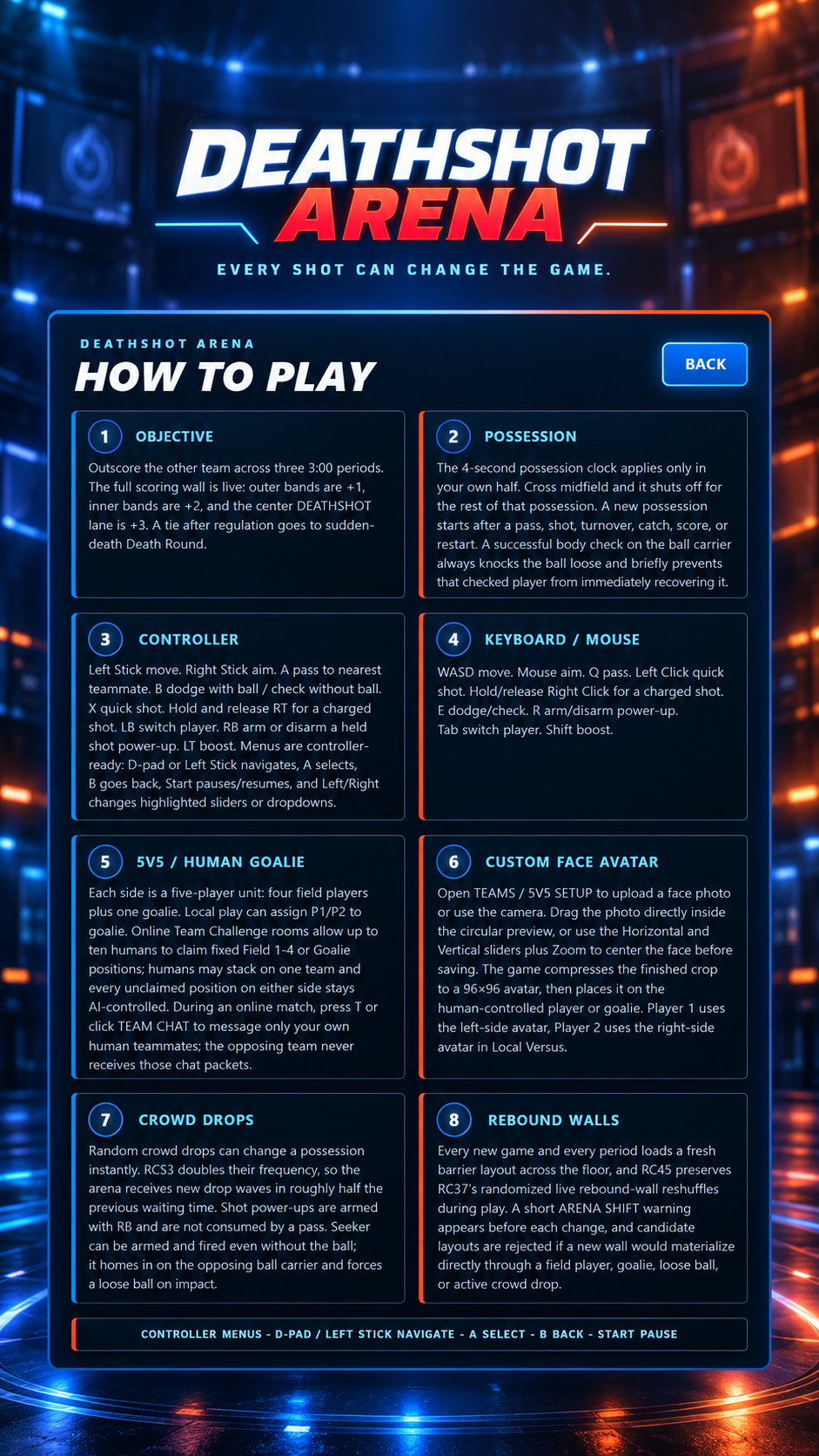 LEOSSON Deathshot Arena