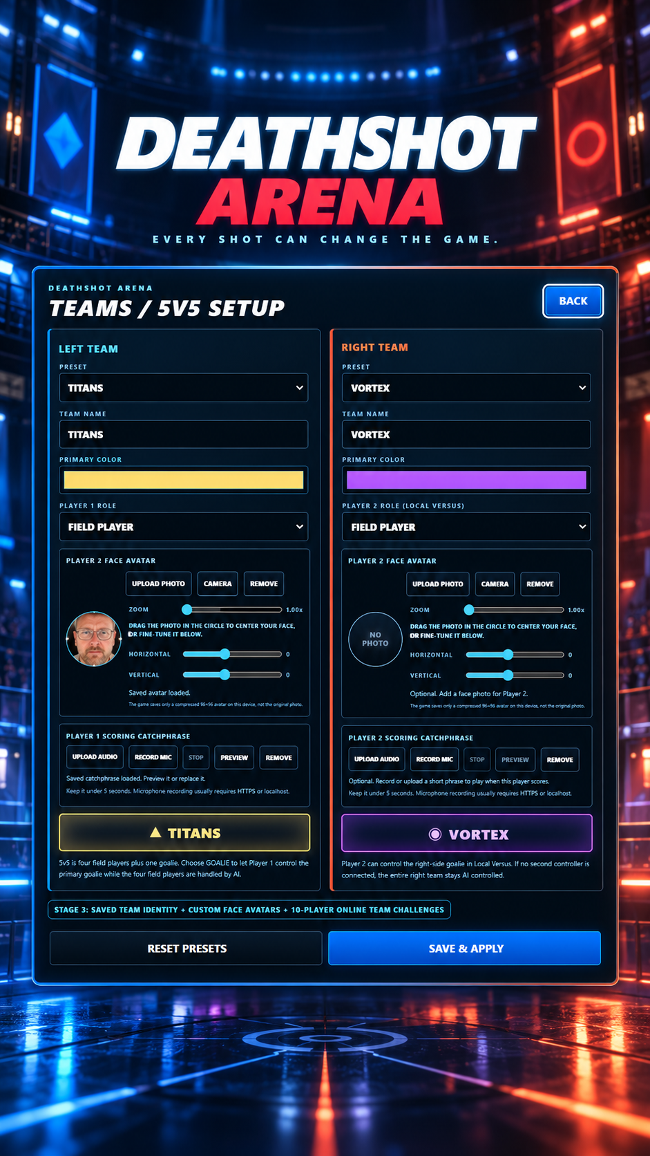 LEOSSON Deathshot Arena